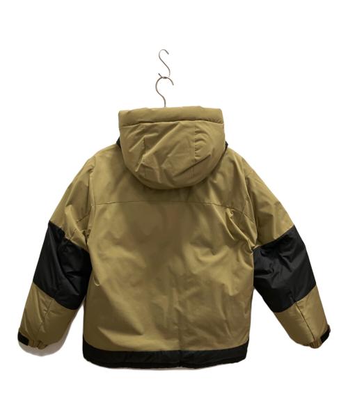 FIRST DOWN（ファーストダウン）FIRST DOWN (ファーストダウン) パネルショートダウン ブラウン サイズ:Ｌの古着・服飾アイテム