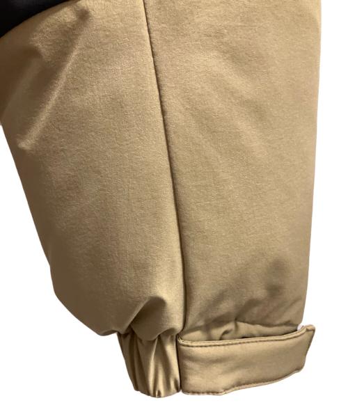 FIRST DOWN（ファーストダウン）FIRST DOWN (ファーストダウン) パネルショートダウン ブラウン サイズ:Ｌの古着・服飾アイテム