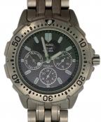 SEIKOセイコー）の古着「 SCUBA ソーラー 3針 チタン 5K2J-0A30 腕時計 」