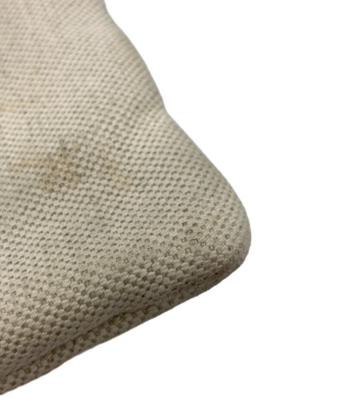 PRADA（プラダ）PRADA (プラダ) カナパキャンバスポーチ アイボリーの古着・服飾アイテム