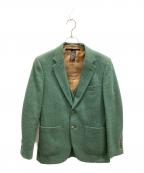 D himダブルスタンダードクロージングヒム）の古着「テーラードジャケットジレセット」｜グリーン