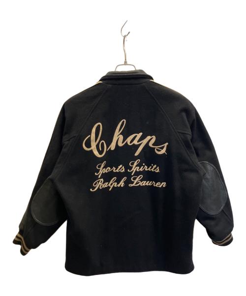 CHAPS RALPH LAUREN（チャップス ラルフローレン）CHAPS RALPH LAUREN (チャップス ラルフローレン) スタジャン ブラック サイズ:Мの古着・服飾アイテム