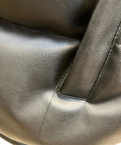 PUBLUX（パブリュクス）PUBLUX (パブリュクス) フェイクレザージャケット ブラック サイズ:Ｌの古着・服飾アイテム