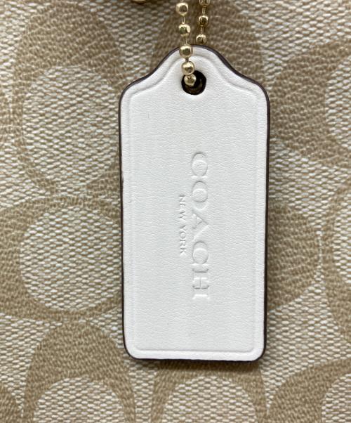 COACH（コーチ）COACH (コーチ) シエラ サッチェル ブラウン×ホワイトの古着・服飾アイテム