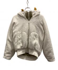 DIESEL（ディーゼル）の古着「G-TEDDY ボアジャケット」｜ホワイト