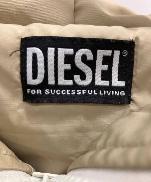 DIESEL（ディーゼル）DIESEL (ディーゼル) G-TEDDY ボアジャケット ホワイト サイズ:Ｓの古着・服飾アイテム
