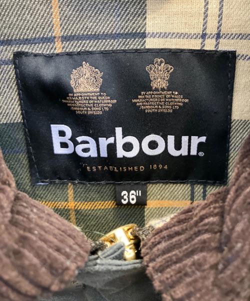 Barbour（バブアー）Barbour (バブアー) OSBORDERワックスジャケット グリーン サイズ:36の古着・服飾アイテム