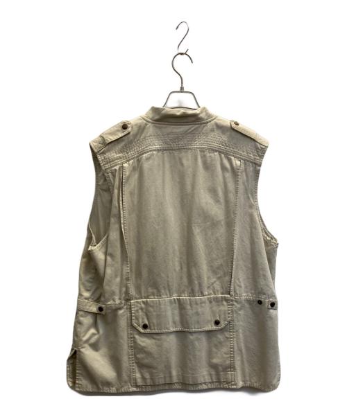 Eddie Bauer（エディーバウアー）Eddie Bauer (エディーバウアー) 80'sフィッシングベスト ベージュ サイズ:Ｌの古着・服飾アイテム
