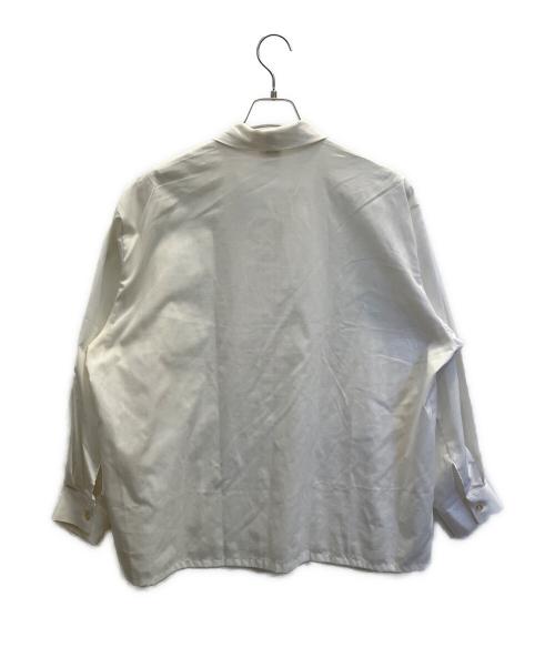ミリタリー（ミリタリー）ミリタリー (ミリタリー) ボウタイシャツ ホワイト サイズ:-の古着・服飾アイテム