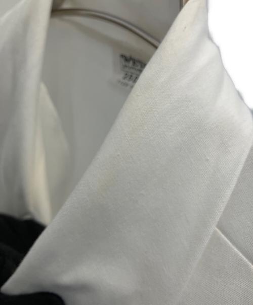 ミリタリー（ミリタリー）ミリタリー (ミリタリー) ボウタイシャツ ホワイト サイズ:-の古着・服飾アイテム
