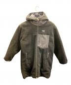 TAIONタイオン）の古着「ボアリバーシブルジャケット」｜ブラック