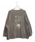 FRAMeWORK (フレームワーク) LEVI PATA スウェット グレー サイズ:フリー：7000円