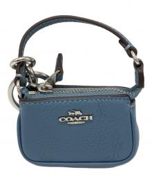 COACH（コーチ）の古着「ニ ノリータ バッグチャーム CC313」｜スカイブルー