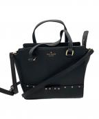 Kate Spadeケイトスペード）の古着「2WAYショルダーバッグ」｜ブラック