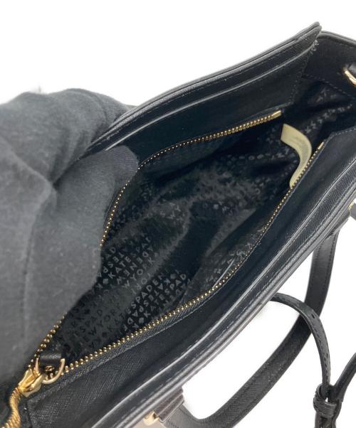 Kate Spade（ケイトスペード）Kate Spade (ケイトスペード) 2WAYショルダーバッグ ブラックの古着・服飾アイテム