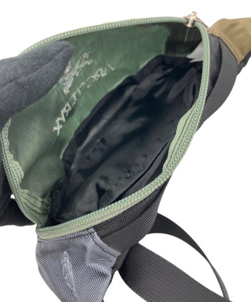 ARC'TERYX（アークテリクス）ARC'TERYX (アークテリクス) BEAMS (ビームス) ウエストバッグ グリーン×ブラックの古着・服飾アイテム