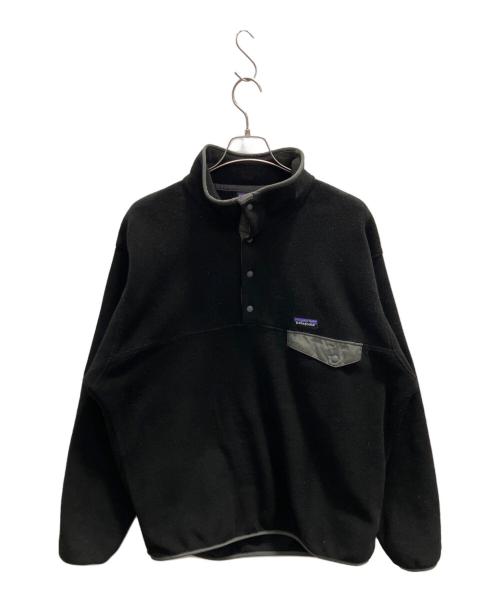 Patagonia（パタゴニア）Patagonia (パタゴニア) スナップTフリースジャケット ブラック サイズ:Ｌの古着・服飾アイテム