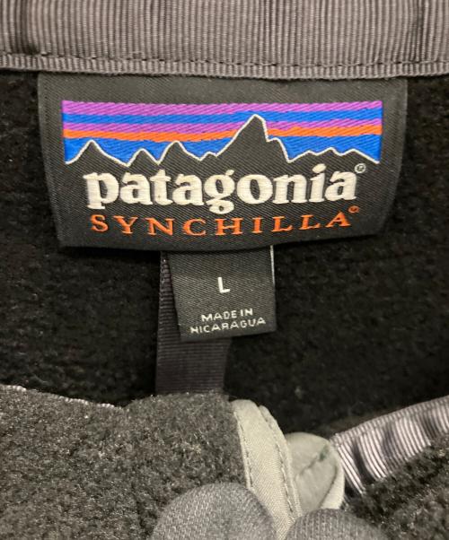 Patagonia（パタゴニア）Patagonia (パタゴニア) スナップTフリースジャケット ブラック サイズ:Ｌの古着・服飾アイテム