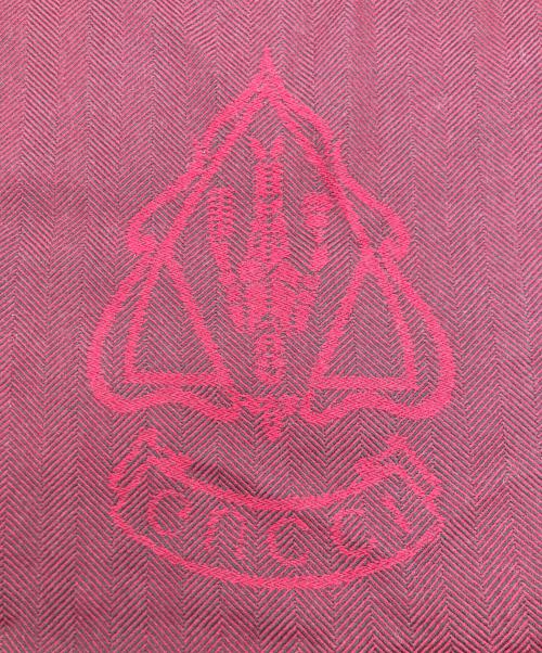 GUCCI（グッチ）GUCCI (グッチ) ウールマフラー レッドの古着・服飾アイテム