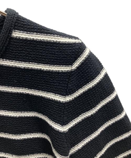 MACPHEE（マカフィー）MACPHEE (マカフィー) モスライクステッチ ハーフスリーブジャケット ネイビー サイズ:SIZE Sの古着・服飾アイテム