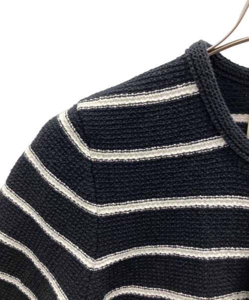 MACPHEE（マカフィー）MACPHEE (マカフィー) モスライクステッチ ハーフスリーブジャケット ネイビー サイズ:SIZE Sの古着・服飾アイテム