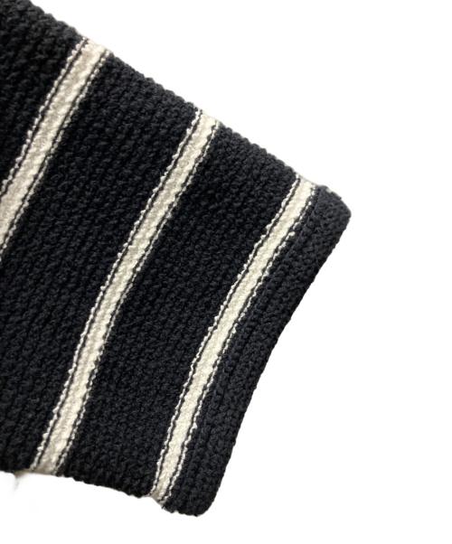 MACPHEE（マカフィー）MACPHEE (マカフィー) モスライクステッチ ハーフスリーブジャケット ネイビー サイズ:SIZE Sの古着・服飾アイテム