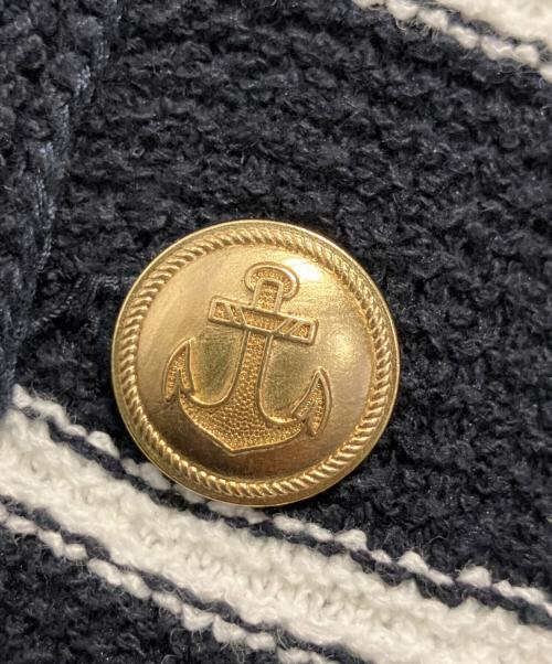 MACPHEE（マカフィー）MACPHEE (マカフィー) モスライクステッチ ハーフスリーブジャケット ネイビー サイズ:SIZE Sの古着・服飾アイテム