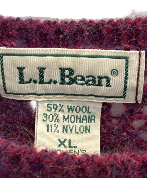 L.L.Bean（エルエルビーン）L.L.Bean (エルエルビーン) 厚手ニット ワインレッド サイズ:SIZE XLの古着・服飾アイテム