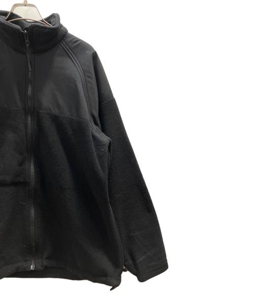 US NAVY（ユーエスネイビー）US NAVY (ユーエスネイビー) フリースライナー ブラック サイズ:Мの古着・服飾アイテム