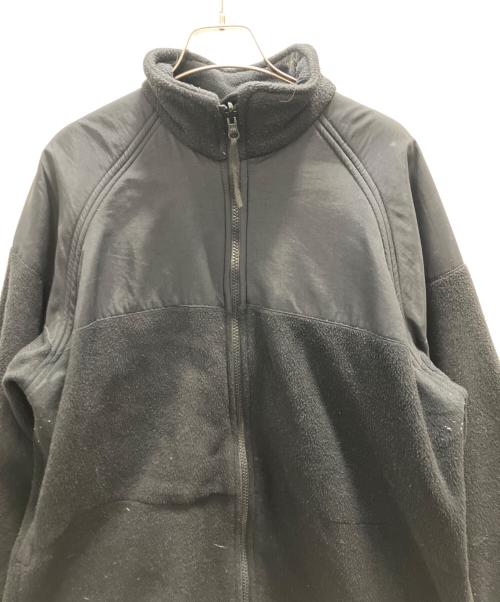 US NAVY（ユーエスネイビー）US NAVY (ユーエスネイビー) フリースライナー ブラック サイズ:Мの古着・服飾アイテム