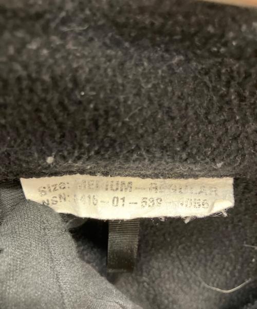 US NAVY（ユーエスネイビー）US NAVY (ユーエスネイビー) フリースライナー ブラック サイズ:Мの古着・服飾アイテム