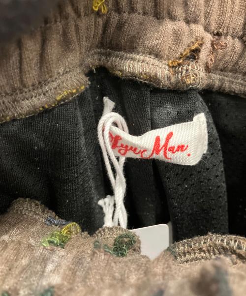 SYUMAN.（シュウマン）SYUMAN. (シュウマン) イージーパンツ ブラウン サイズ:2の古着・服飾アイテム