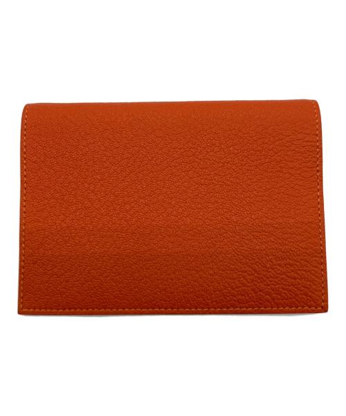 HERMES（エルメス）HERMES (エルメス) 手帳カバー オレンジの古着・服飾アイテム