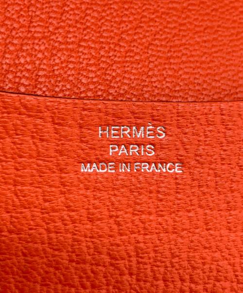 HERMES（エルメス）HERMES (エルメス) 手帳カバー オレンジの古着・服飾アイテム