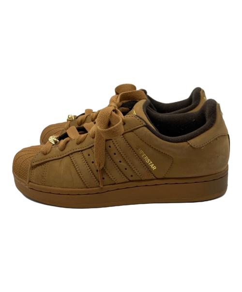 adidas（アディダス）adidas (アディダス) SUPER STAR ブラウン サイズ:SIZE 23.5cmの古着・服飾アイテム