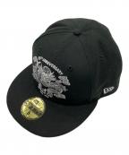 New Eraニューエラ）の古着「ブルース・リー生誕80周年ドラゴンキャップ」｜ブラック