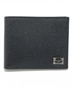 DOLCE & GABBANAドルチェ＆ガッバーナ）の古着「2つ折り財布」｜ブラック