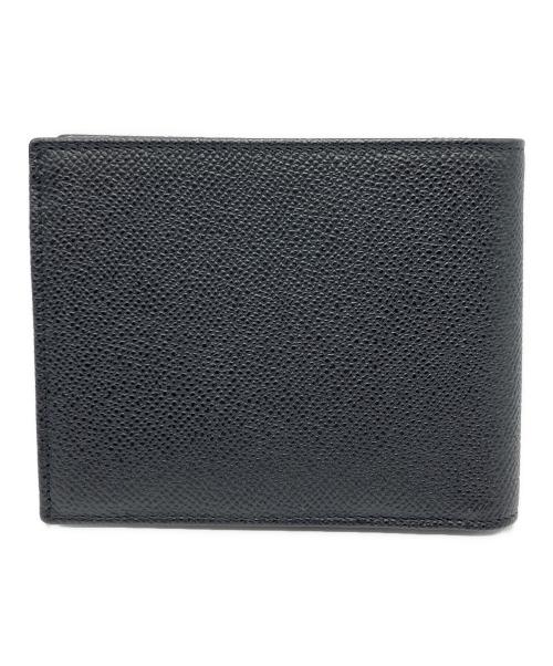 DOLCE & GABBANA（ドルチェ＆ガッバーナ）DOLCE & GABBANA (ドルチェ＆ガッバーナ) 2つ折り財布 ブラックの古着・服飾アイテム