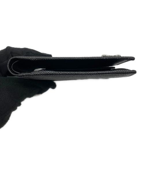 DOLCE & GABBANA（ドルチェ＆ガッバーナ）DOLCE & GABBANA (ドルチェ＆ガッバーナ) 2つ折り財布 ブラックの古着・服飾アイテム