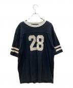 BONUMボナム）の古着「半袖カットソー」｜ネイビー