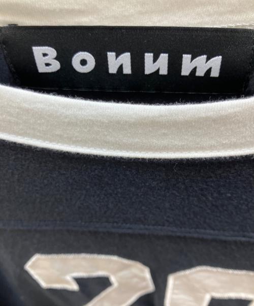 BONUM（ボナム）BONUM (ボナム) 半袖カットソー ネイビー サイズ:フリーの古着・服飾アイテム