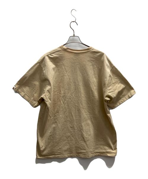 A BATHING APE（ア ベイシング エイプ）A BATHING APE (ア ベイシング エイプ) 半袖カットソー ベージュ サイズ:3XLの古着・服飾アイテム