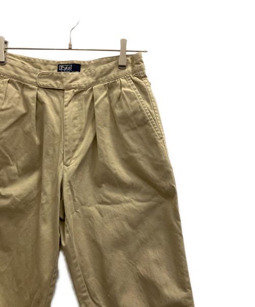 POLO RALPH LAUREN（ポロ・ラルフローレン）POLO RALPH LAUREN (ポロ・ラルフローレン) ワークパンツ ベージュ サイズ:78の古着・服飾アイテム