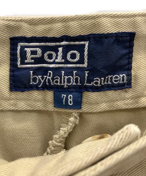 POLO RALPH LAUREN（ポロ・ラルフローレン）POLO RALPH LAUREN (ポロ・ラルフローレン) ワークパンツ ベージュ サイズ:78の古着・服飾アイテム