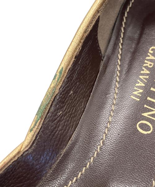 VALENTINO GARAVANI（ヴァレンティノ・ガラヴァーニ）VALENTINO GARAVANI (ヴァレンティノ・ガラヴァーニ) フラットパンプス ブルー サイズ:SIZE S (36)の古着・服飾アイテム