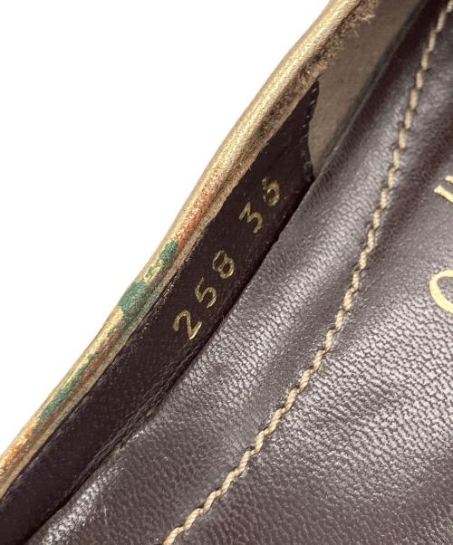 VALENTINO GARAVANI（ヴァレンティノ・ガラヴァーニ）VALENTINO GARAVANI (ヴァレンティノ・ガラヴァーニ) フラットパンプス ブルー サイズ:SIZE S (36)の古着・服飾アイテム