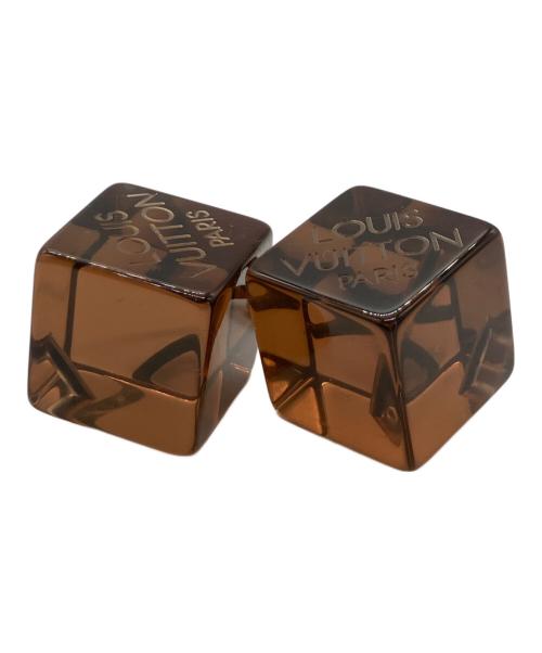 LOUIS VUITTON（ルイ ヴィトン）LOUIS VUITTON (ルイ ヴィトン) クリアキューブヘアゴム ブラウンの古着・服飾アイテム