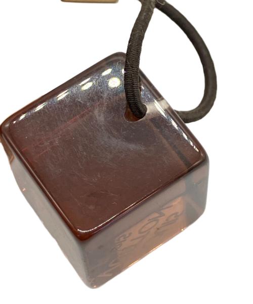 LOUIS VUITTON（ルイ ヴィトン）LOUIS VUITTON (ルイ ヴィトン) クリアキューブヘアゴム ブラウンの古着・服飾アイテム