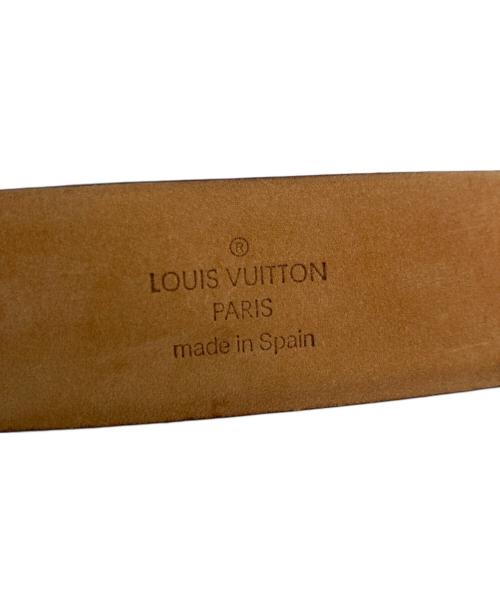 LOUIS VUITTON（ルイ ヴィトン）LOUIS VUITTON (ルイ ヴィトン) サンチュール・キャレ ブラウンの古着・服飾アイテム