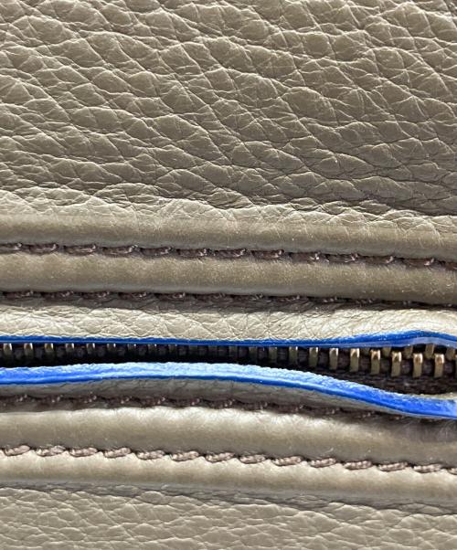 CELINE（セリーヌ）CELINE (セリーヌ) ラゲージ ファントムトートバッグ ブラウン×ブルーの古着・服飾アイテム